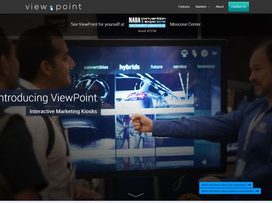 ViewPoint Kiosks - Marketing Site